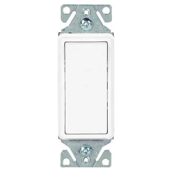 Cooper Industries Eaton Wiring Devices 7500 Rocker Switch, 15 A, 120/